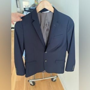 Navy blue size 12 boys suit/sports jacket/blazer like new in amazing condition.